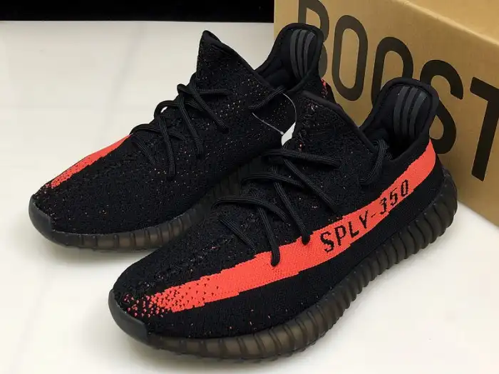 Bmlin Shoes Adidas Yeezy Boost 350 V2 Core Black Red BY9612 0127