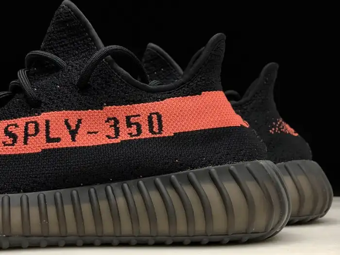 Bmlin Shoes Adidas Yeezy Boost 350 V2 Core Black Red BY9612 0127