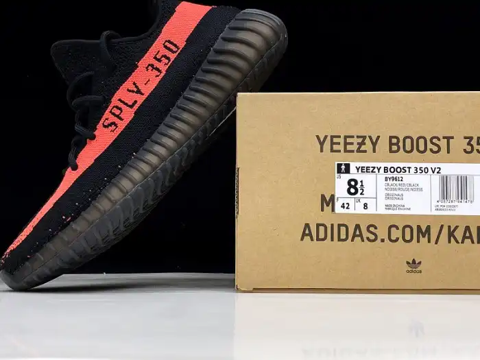 Bmlin Shoes Adidas Yeezy Boost 350 V2 Core Black Red BY9612 0127