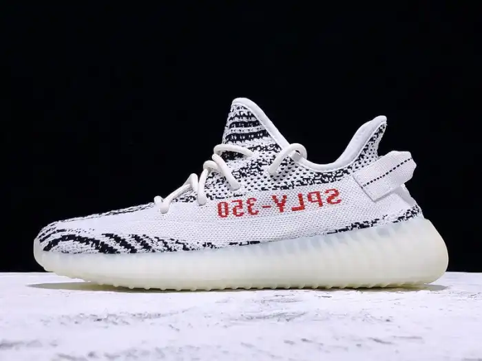 Adidas Yeezy Boost 350 V2 Zebra Black White CP9654 0130