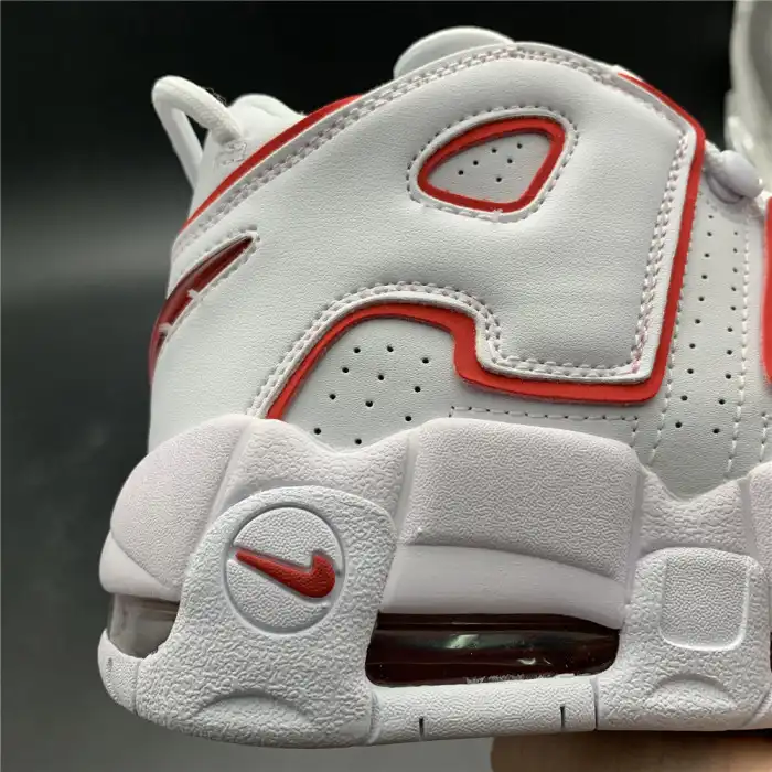 Bmlin Nike Air More Uptempo White Varsity Red Outline 415082-108 0201