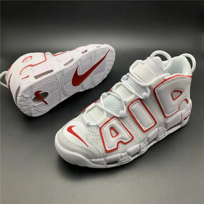 Nike Air More Uptempo White Varsity Red Outline 415082-108 0201