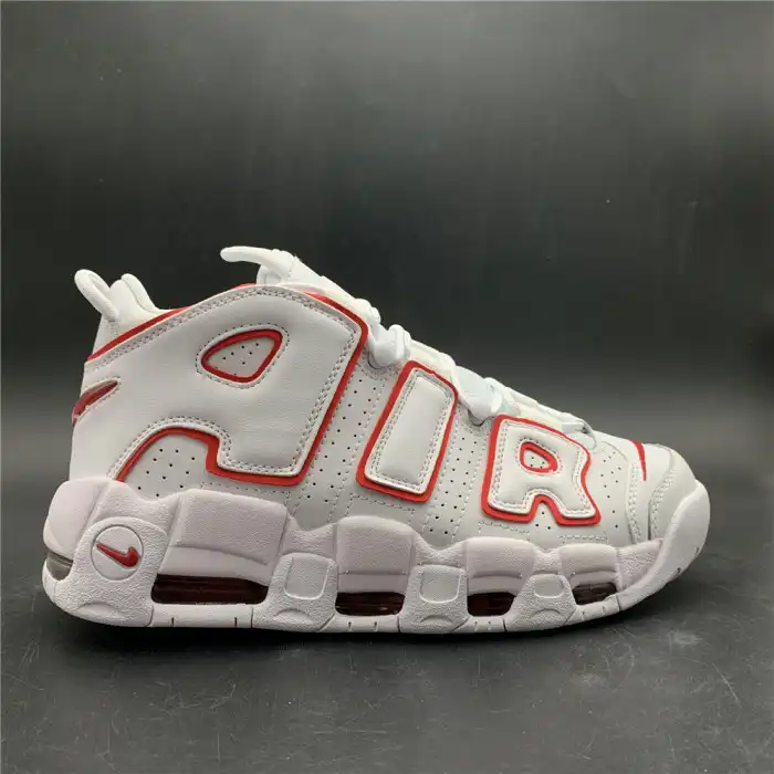 Bmlin Nike Air More Uptempo White Varsity Red Outline 415082-108 0201