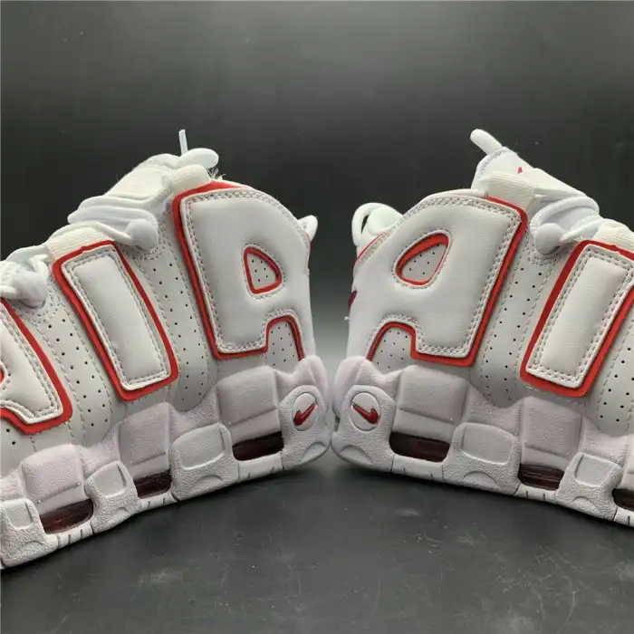 Bmlin Nike Air More Uptempo White Varsity Red Outline 415082-108 0201