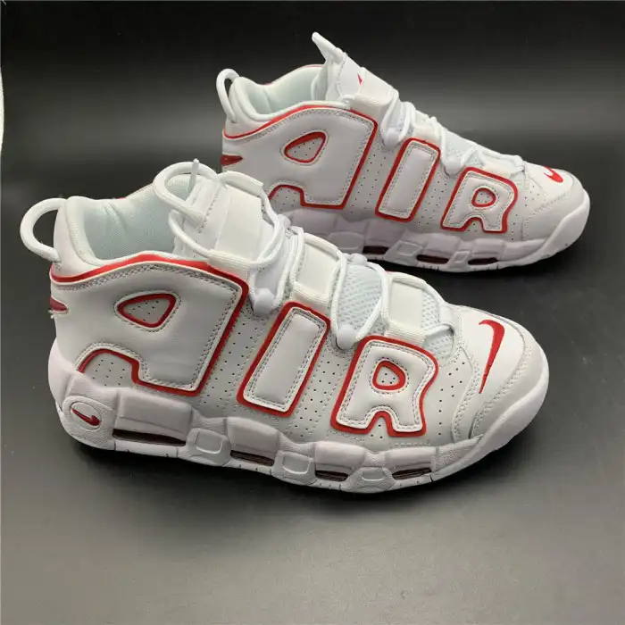 Bmlin Nike Air More Uptempo White Varsity Red Outline 415082-108 0201