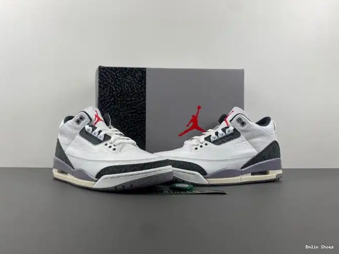 Bmlin Shoes Cement CT8532-106 Jordan 3 Grey Air 0314