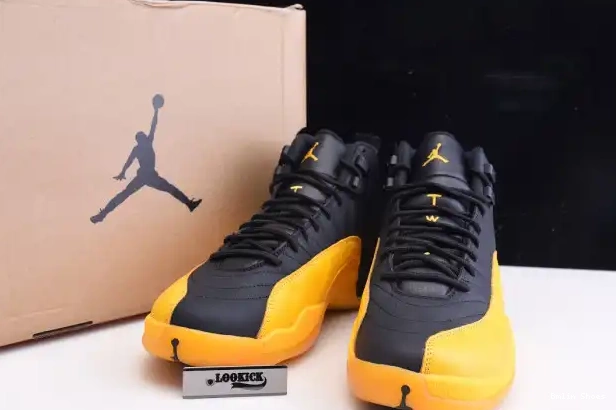 Bmlin Jordan University Gold Black Air 130690-070 12 Retro 0314